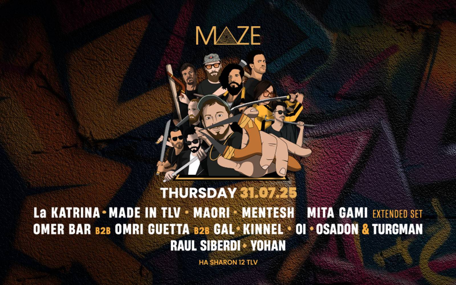 MITA GAMI - THURSDAY’S MAZE 31.07