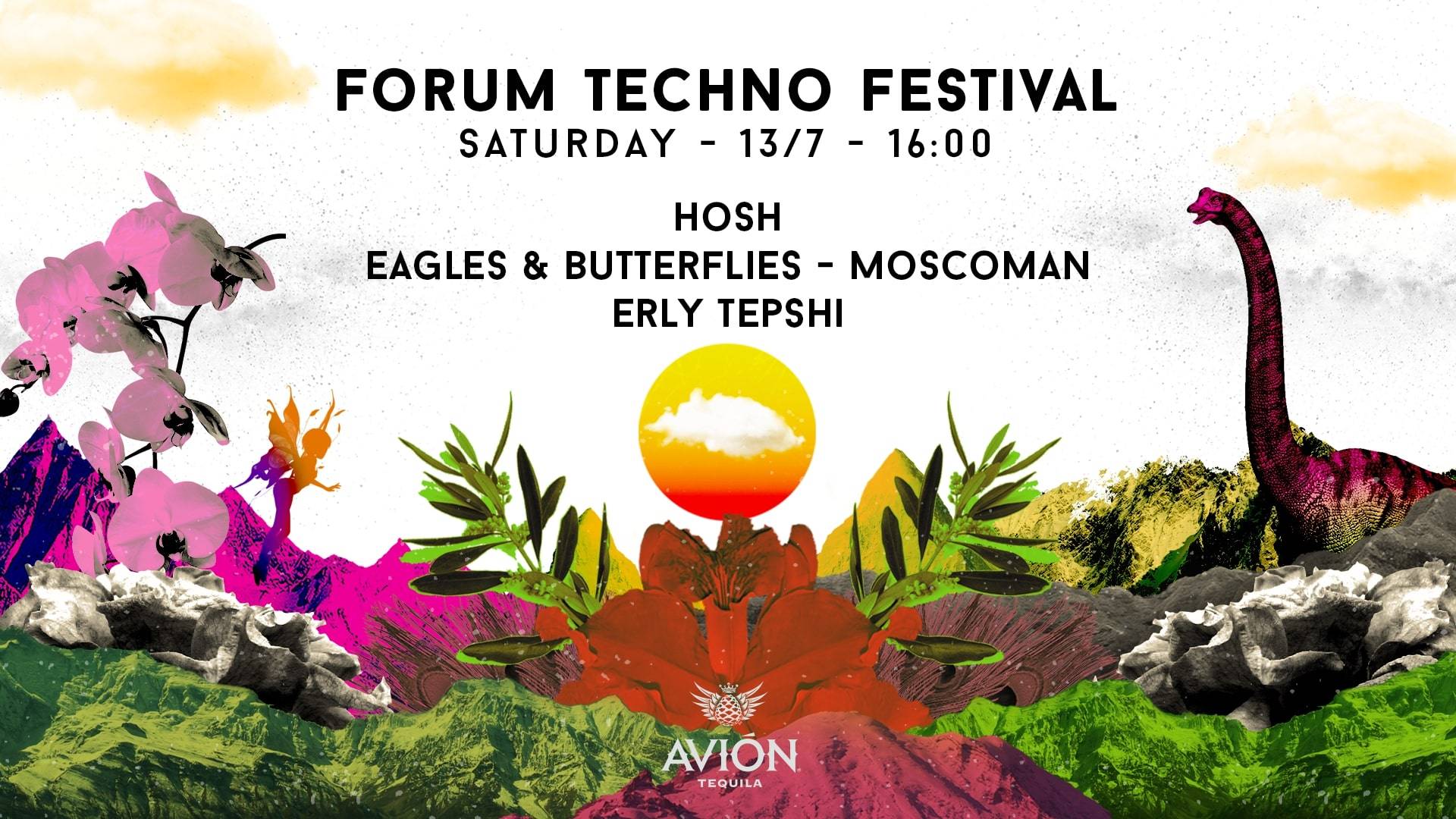 Saturday Forum Techno Festival 13.07 מועדון הפורום באר שבע