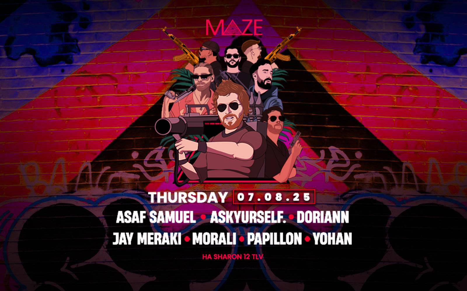 ASAF SAMUEL - THURSDAY’S MAZE