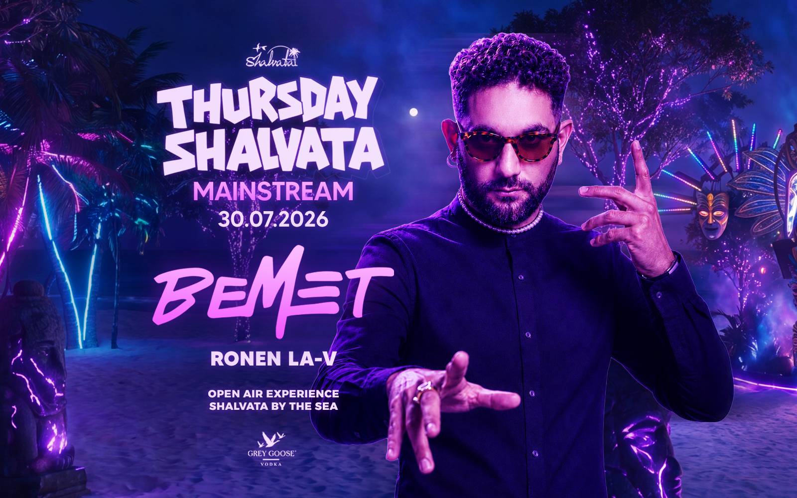 THURSDAY SHALVATA MAINSTREAM HOSTING: BEMET | 30.07