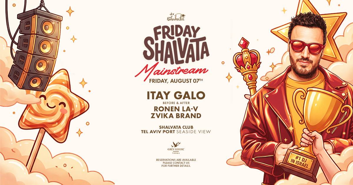 Friday Shalvata Mainstream One Man Show Itay GALO 07.08