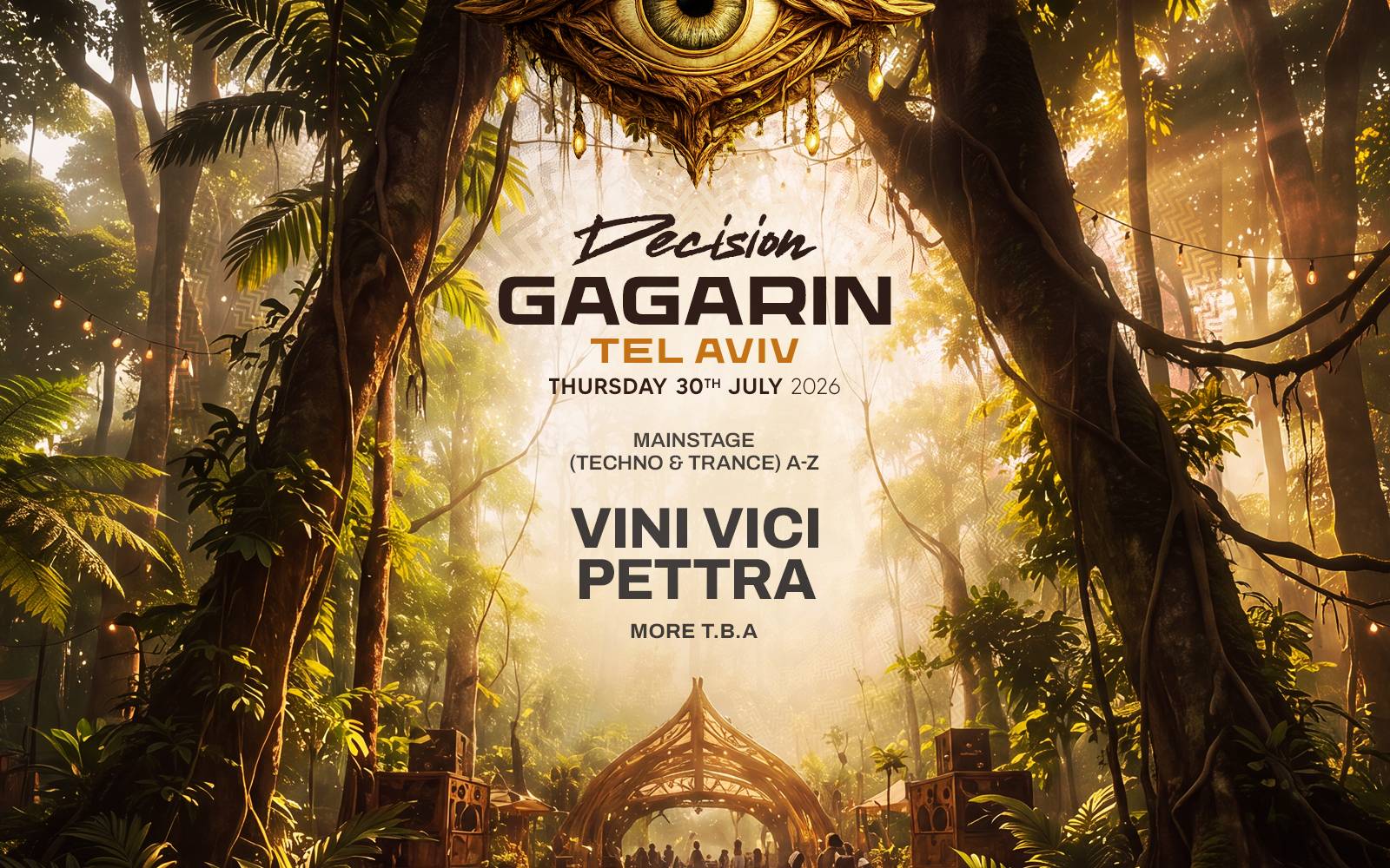 DECISION GAGARIN TEL AVIV • 3 STAGES • 30.07