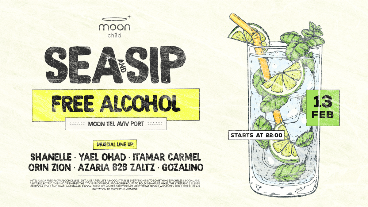 FREE ALCOHOL FRIDAY MOON